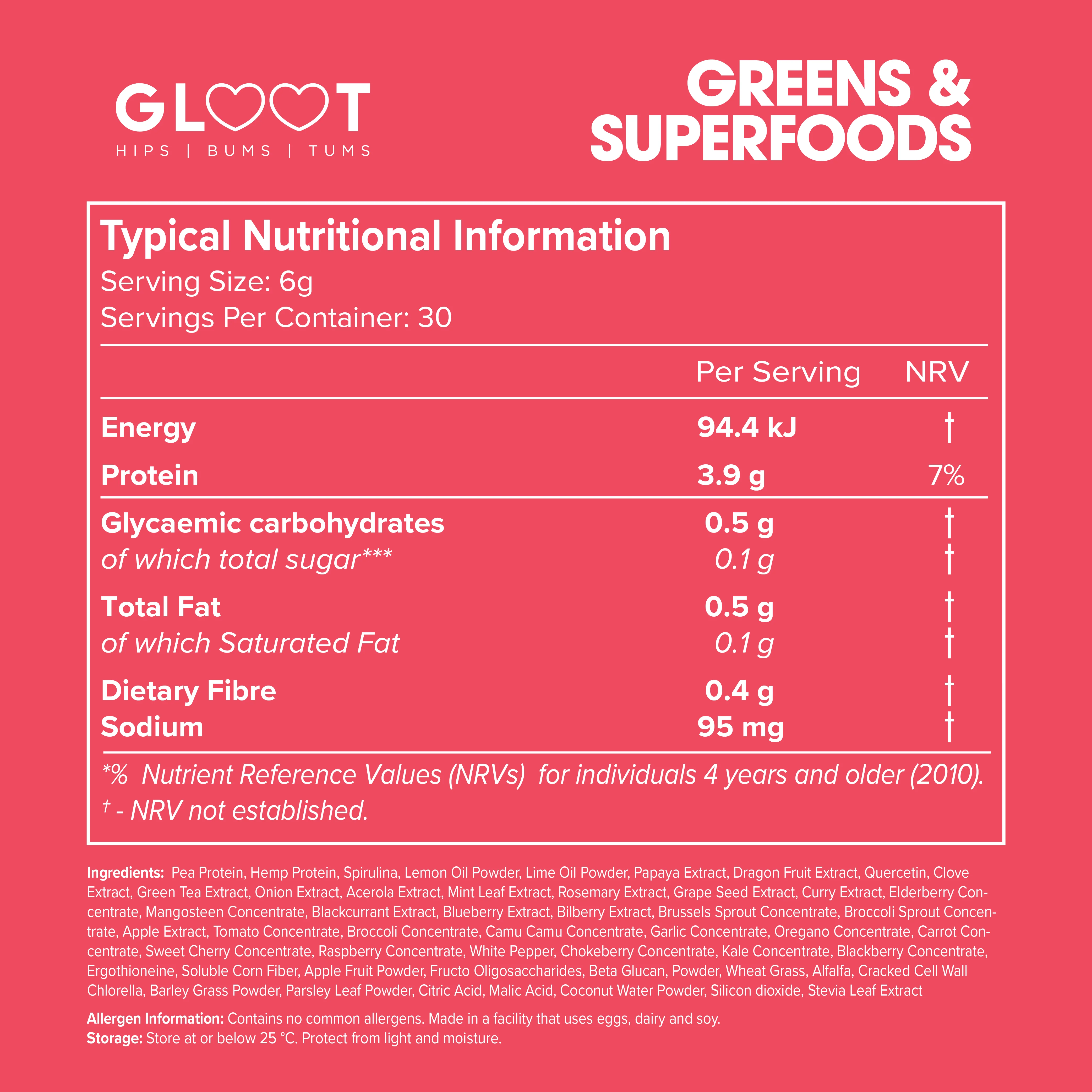 Gloot Girl Greens Lemon Lime - Image 4