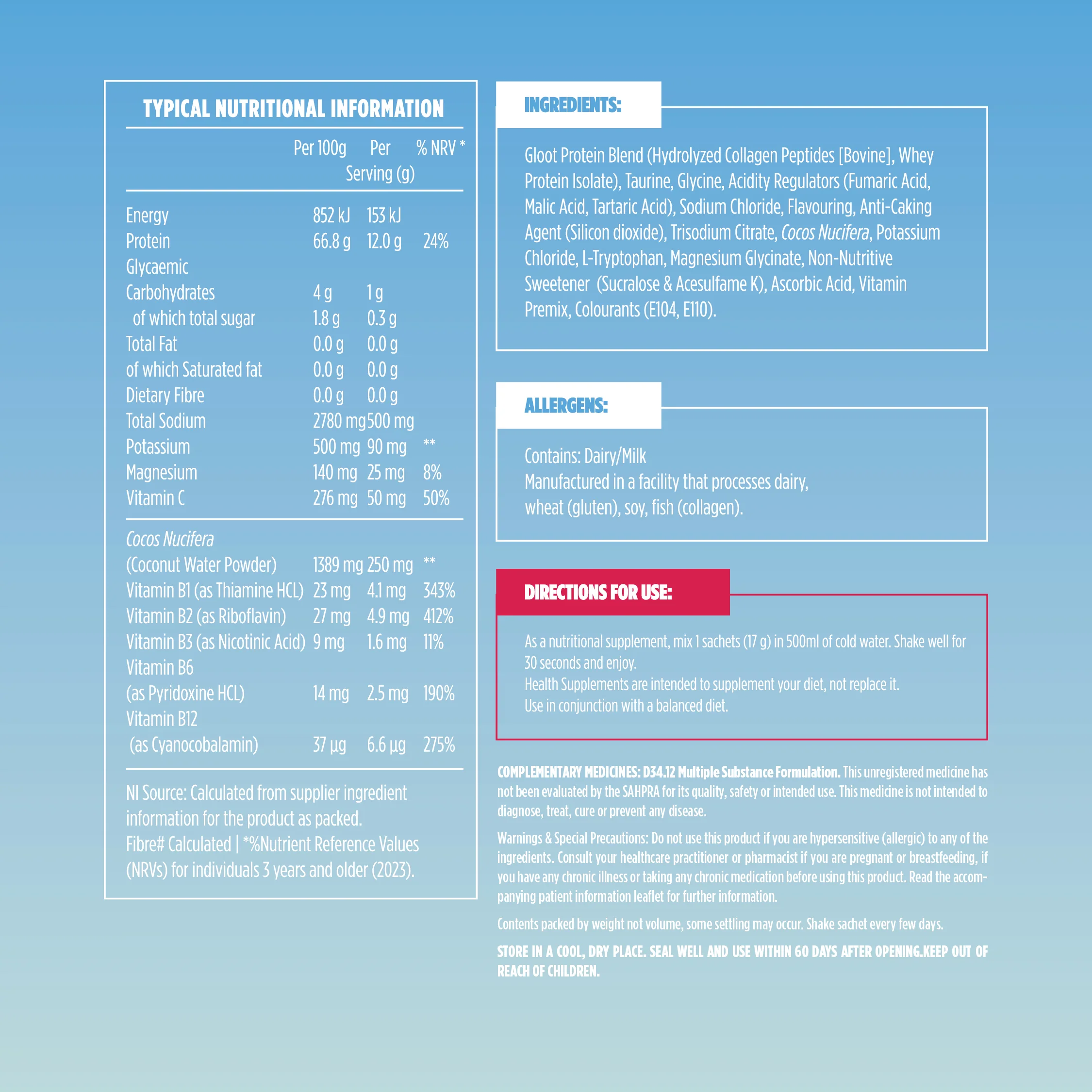Protein Water+ Hydrate - Image 3